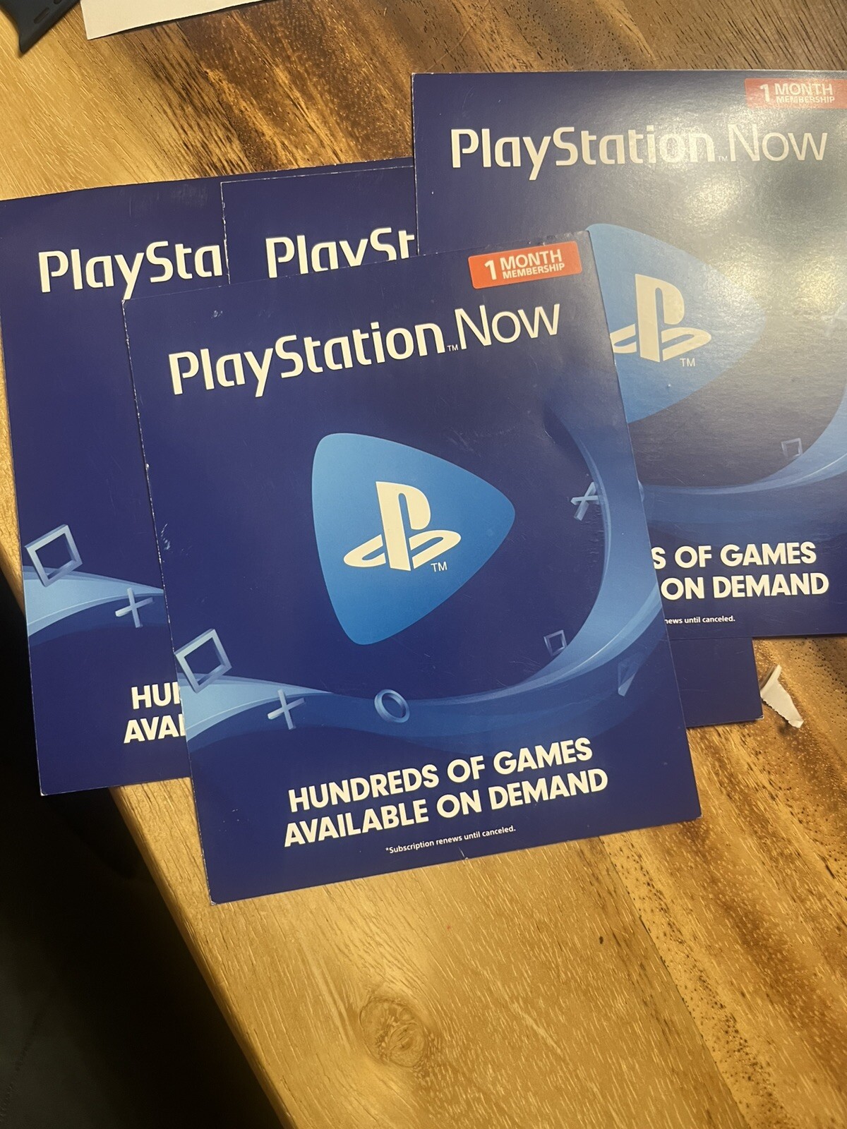 PlayStation Now (PS Now) 1 Month Subscription Free Shipping (4 Total)
