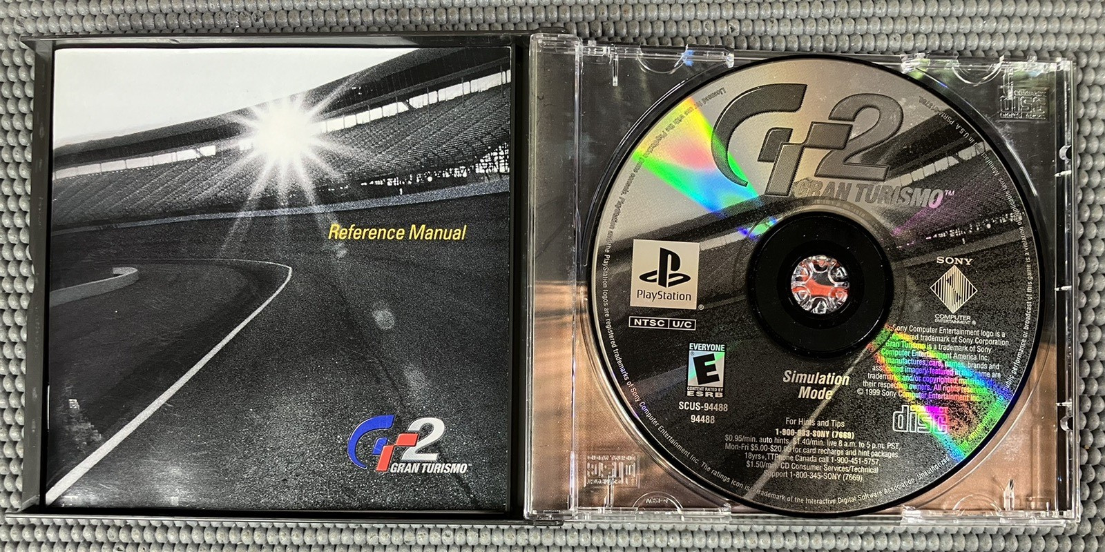 Gran Turismo 2 Greatest Hits PS1 PlayStation 1 CIB Complete With Manual Tested