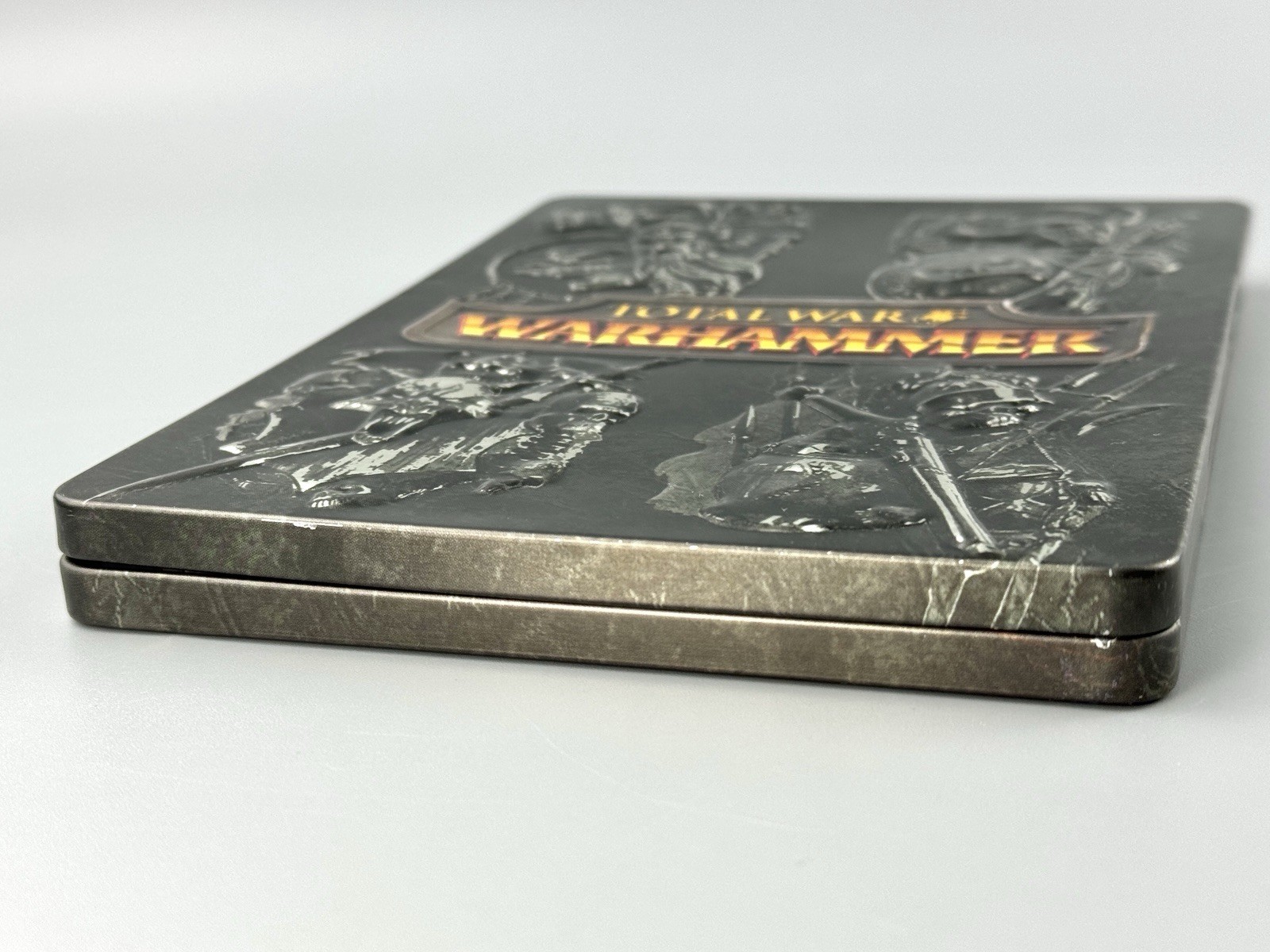 Total War: Warhammer (PC, 2016) CIB Complete Steelbook Metal Case – USED! RARE!