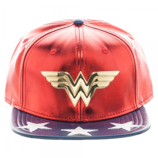 Wonder Woman PU Suit Up Snapback