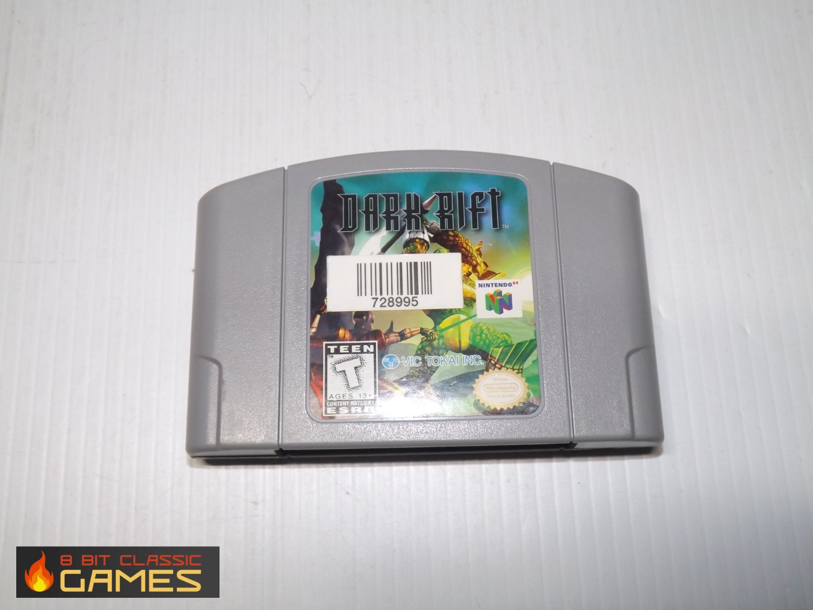 AUTHENTIC! Dark Rift – GAME & BOX – NINTENDO 64 – 77a