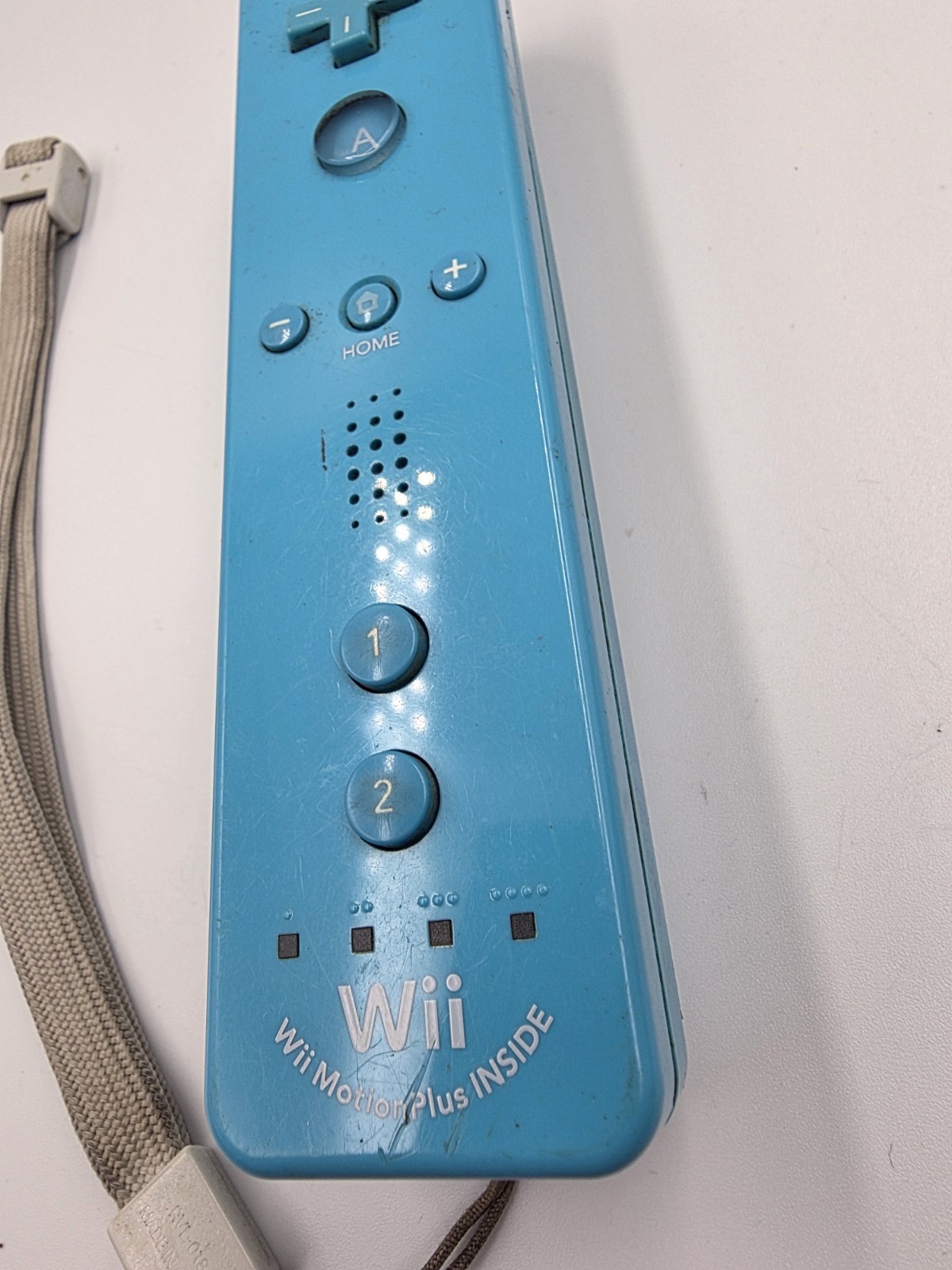 Nintendo Wii Remote Blue Color WiiMote Official Controller Wii U