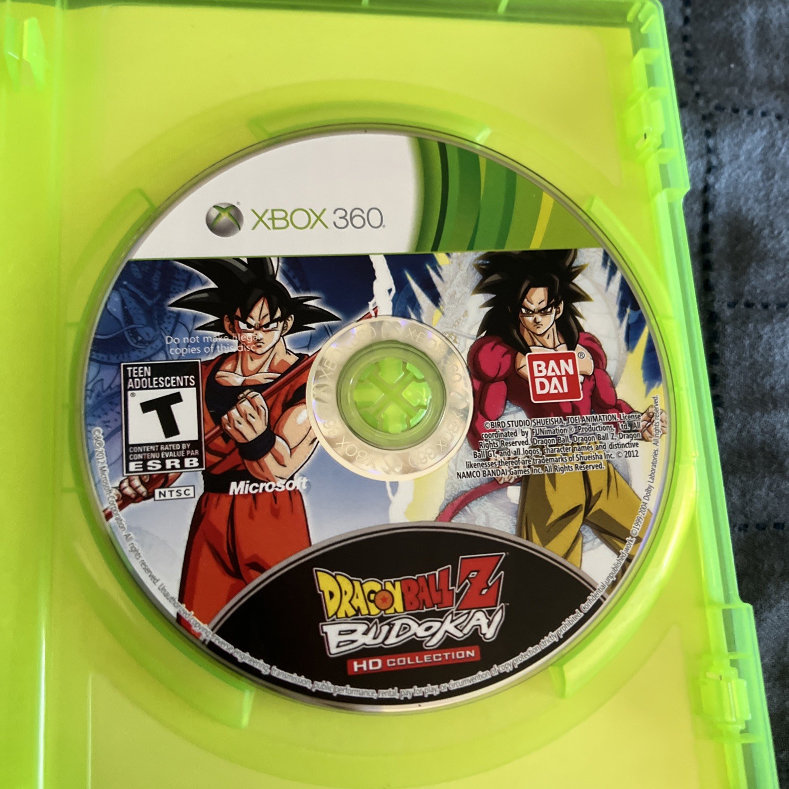 Dragon Ball Z: Budokai HD Collection (Microsoft Xbox 360 2012) Complete – Tested