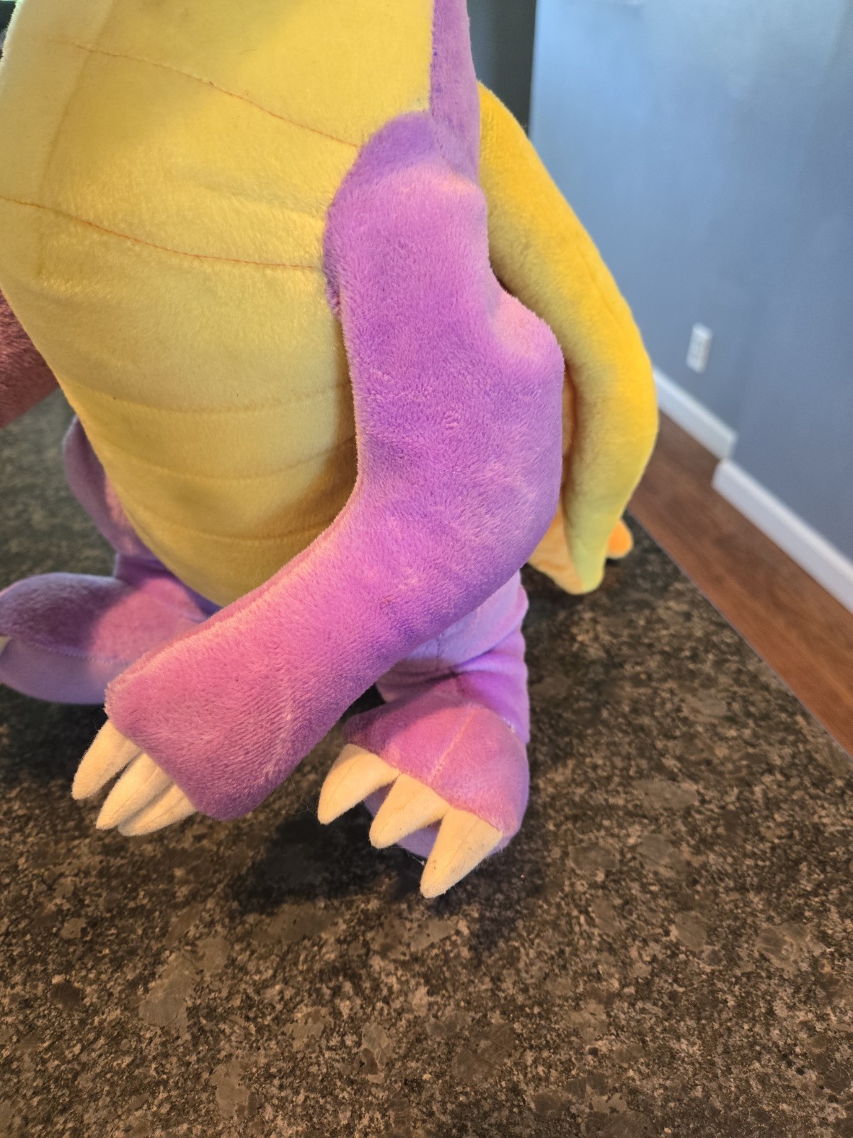 Vintage 2001 Plush Stuffed Spyro The Dragon Plush 23″ Tall