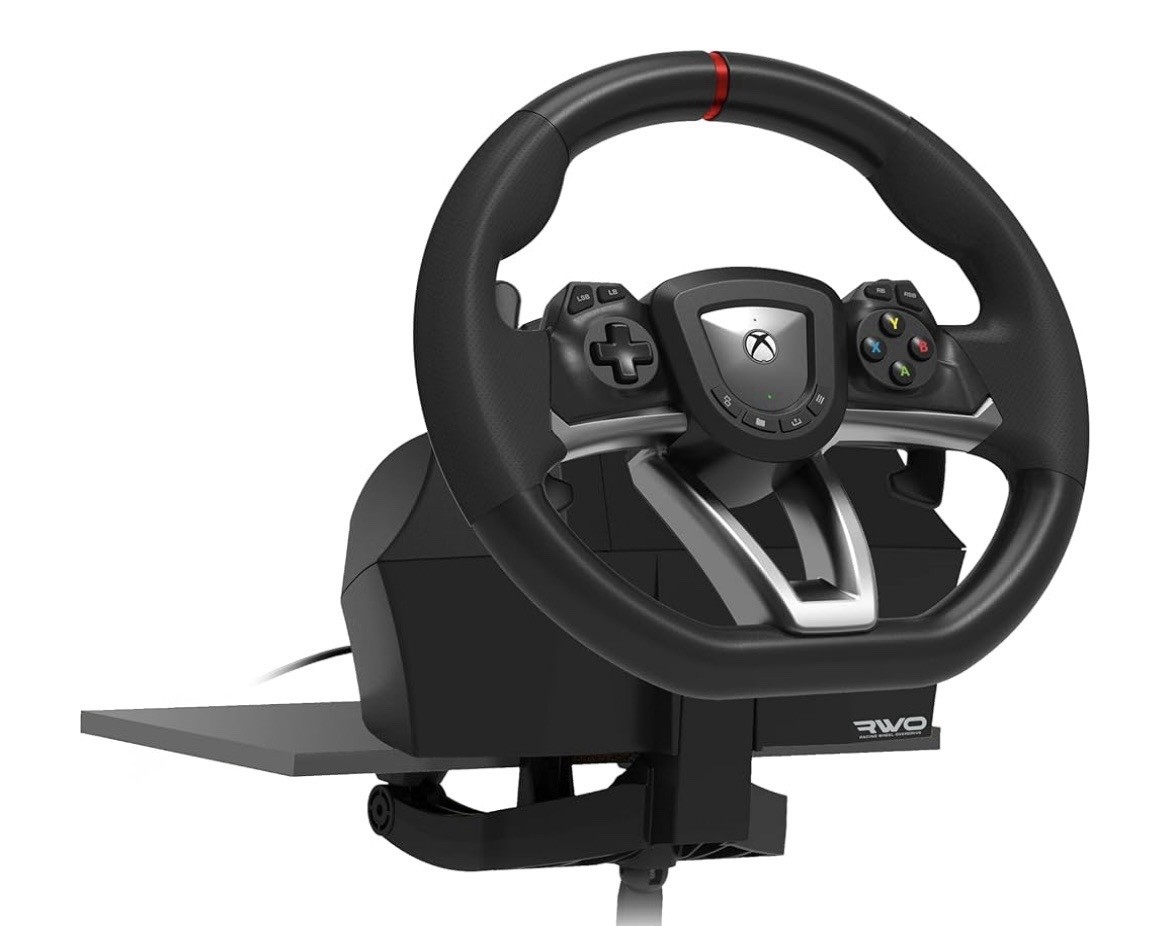 HORI Racing Wheel Overdrive w/ Pedals, Wired Paddle Shifters Xbox Series X|S