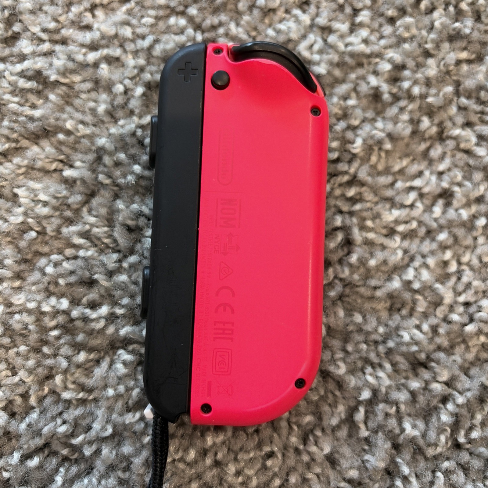 Nintendo Switch Neon Pink & Green Joy-Cons Joycons and Straps Official OEM