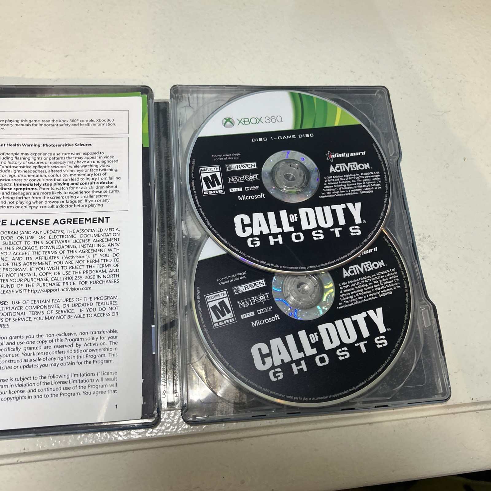 Call of Duty: Ghosts Steelbook Hardened Edition (Xbox 360)