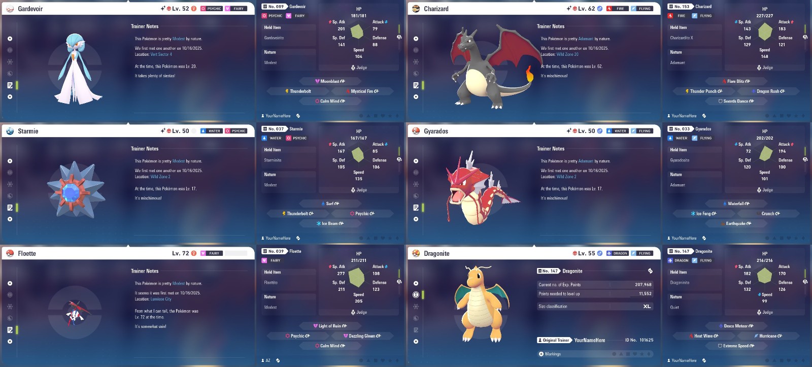 Pokemon Home Legends Z-A ZA
