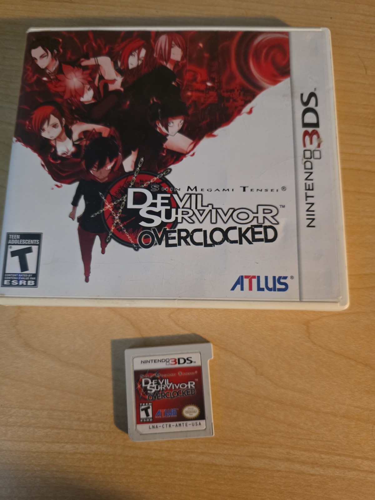 Shin Megami Tensei: Devil Survivor Overclocked (Nintendo 3DS, 2011)