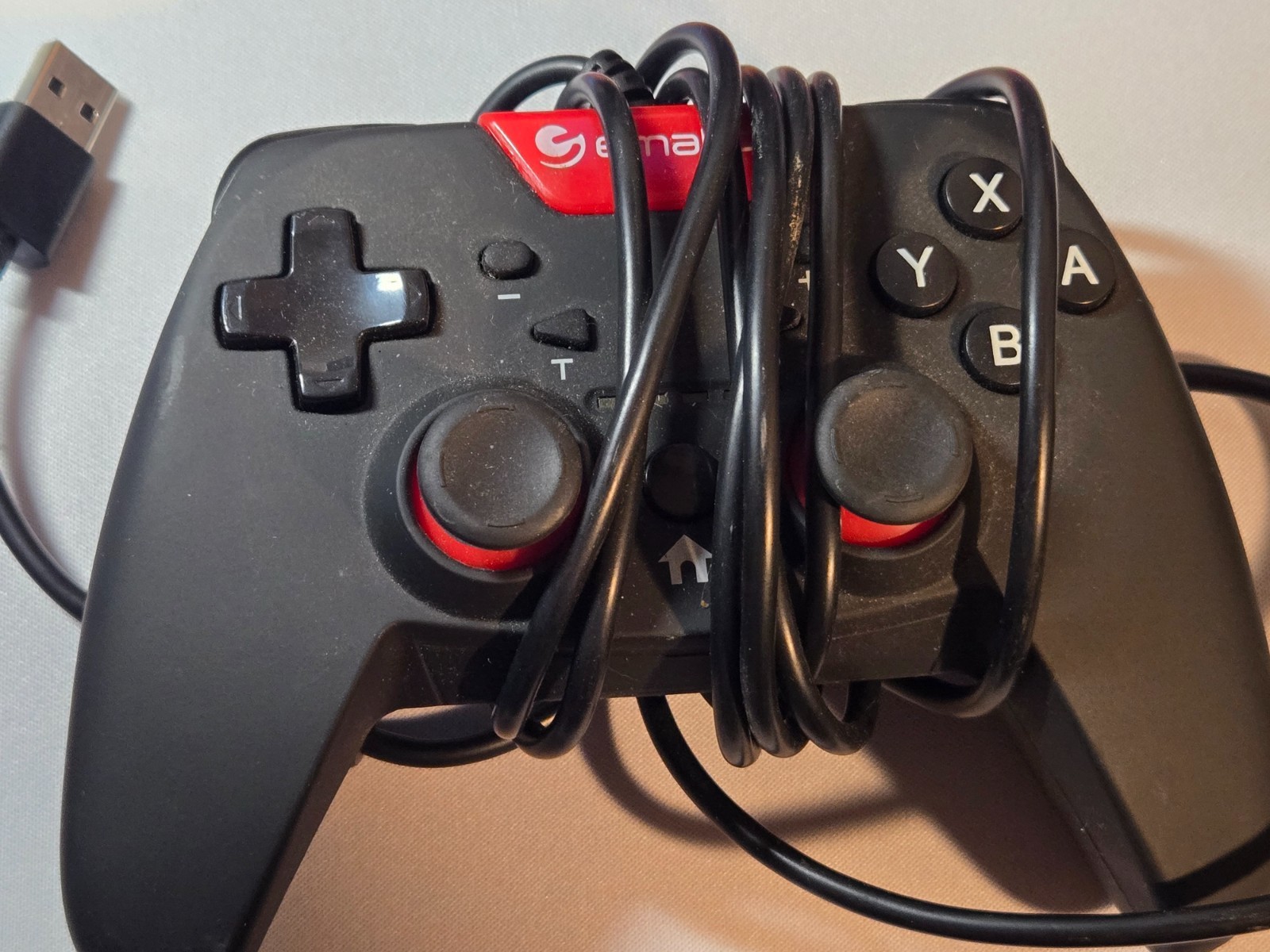 Microsoft Xbox One Wireless & Wired Controllers Black Lot of 2 Untested