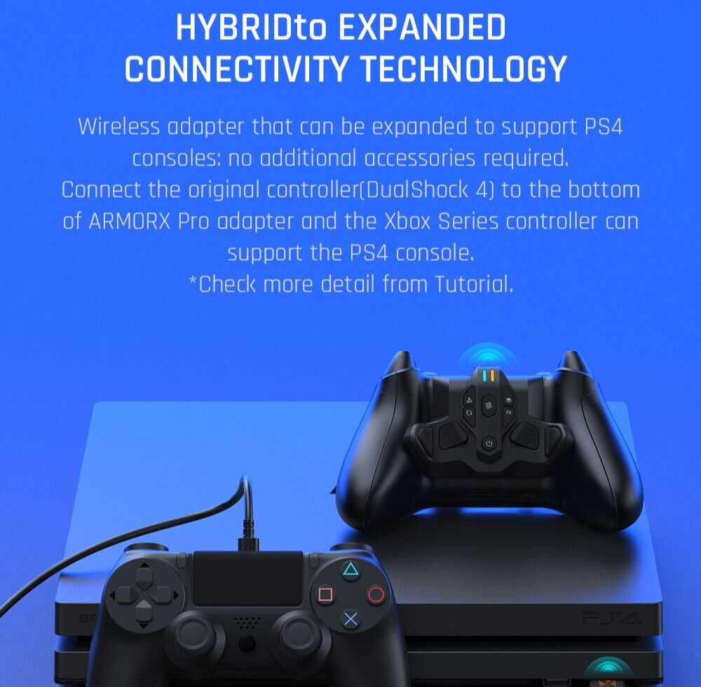 BIGBIGWON Controller Back Button Motion Control Wireless Adapter Switch Xbox PC