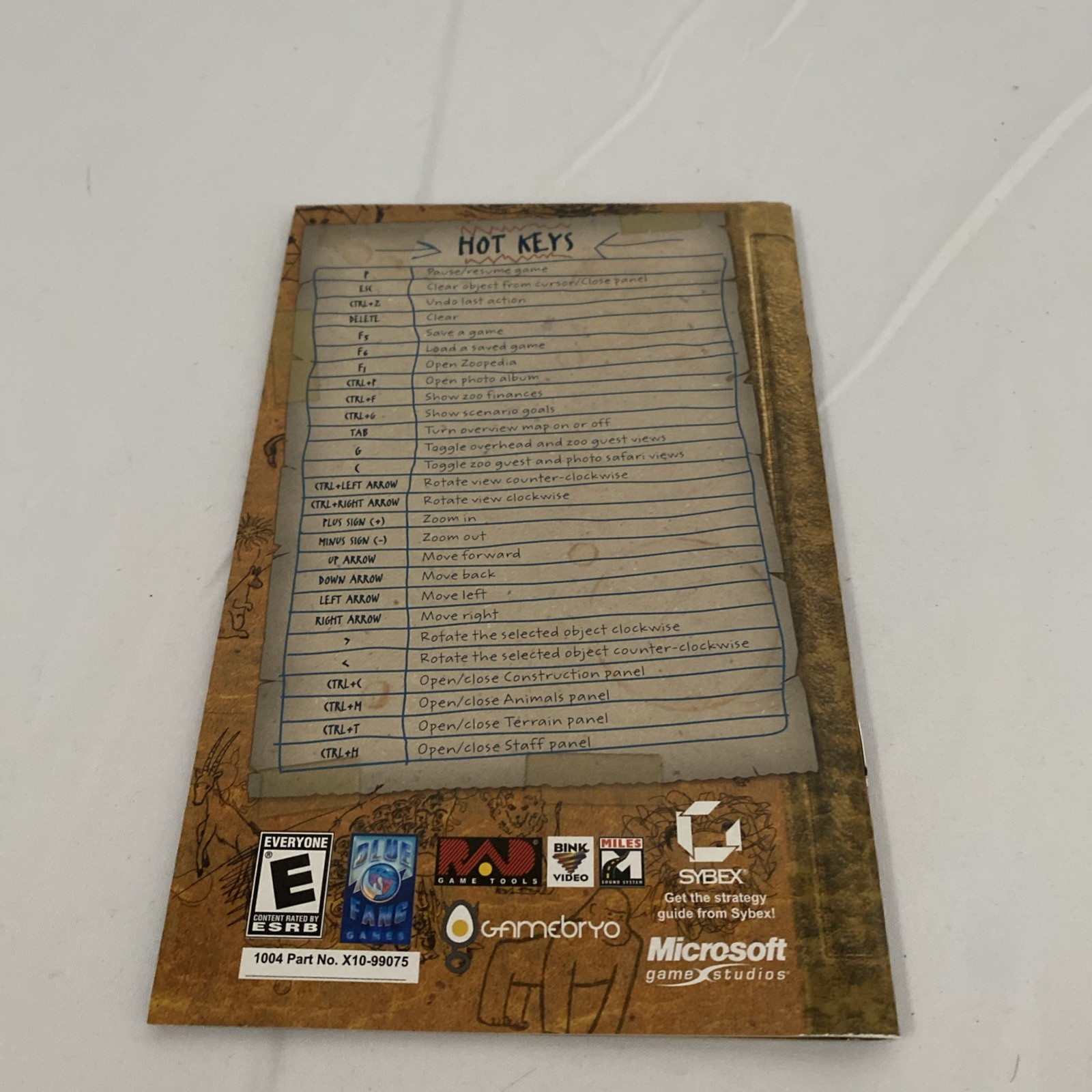 Zoo Tycoon 2 (PC, 2004) CD ROM Windows Computer Game – Microsoft – W Box/Manual