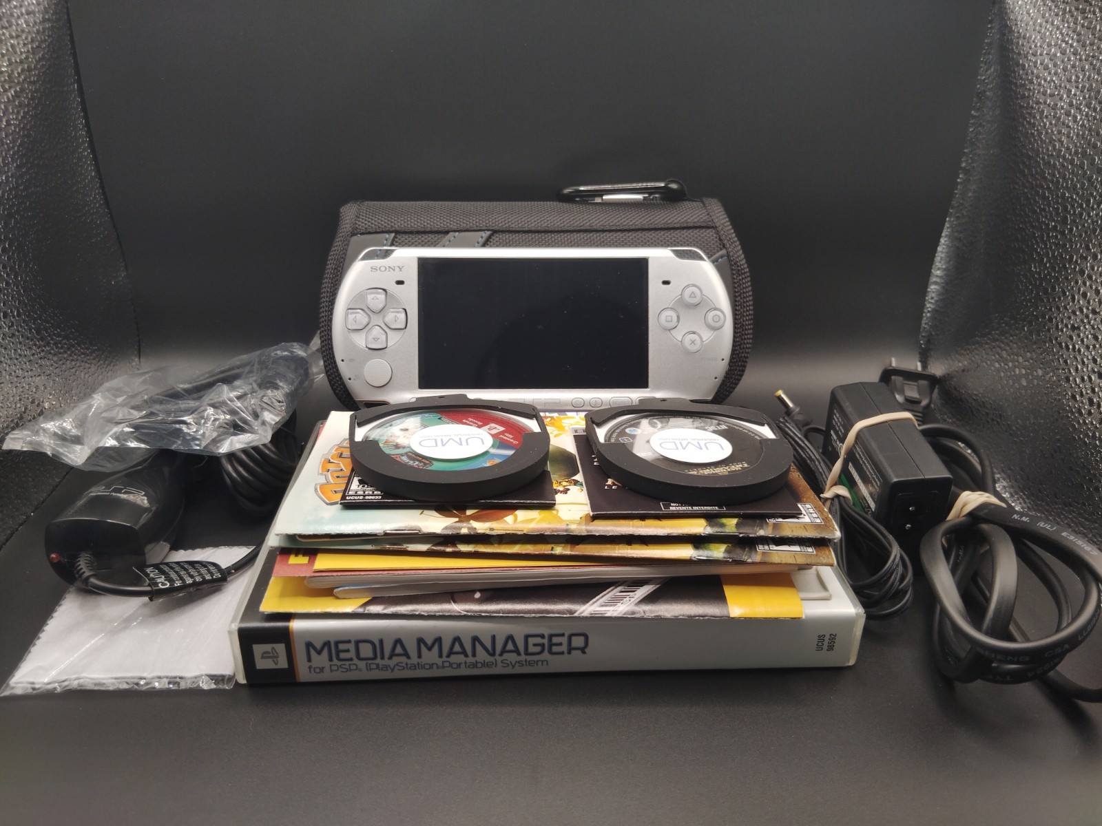 Sony PSP 3001 Ratchet And Clank Limited Edition, Mystic Silver Tested