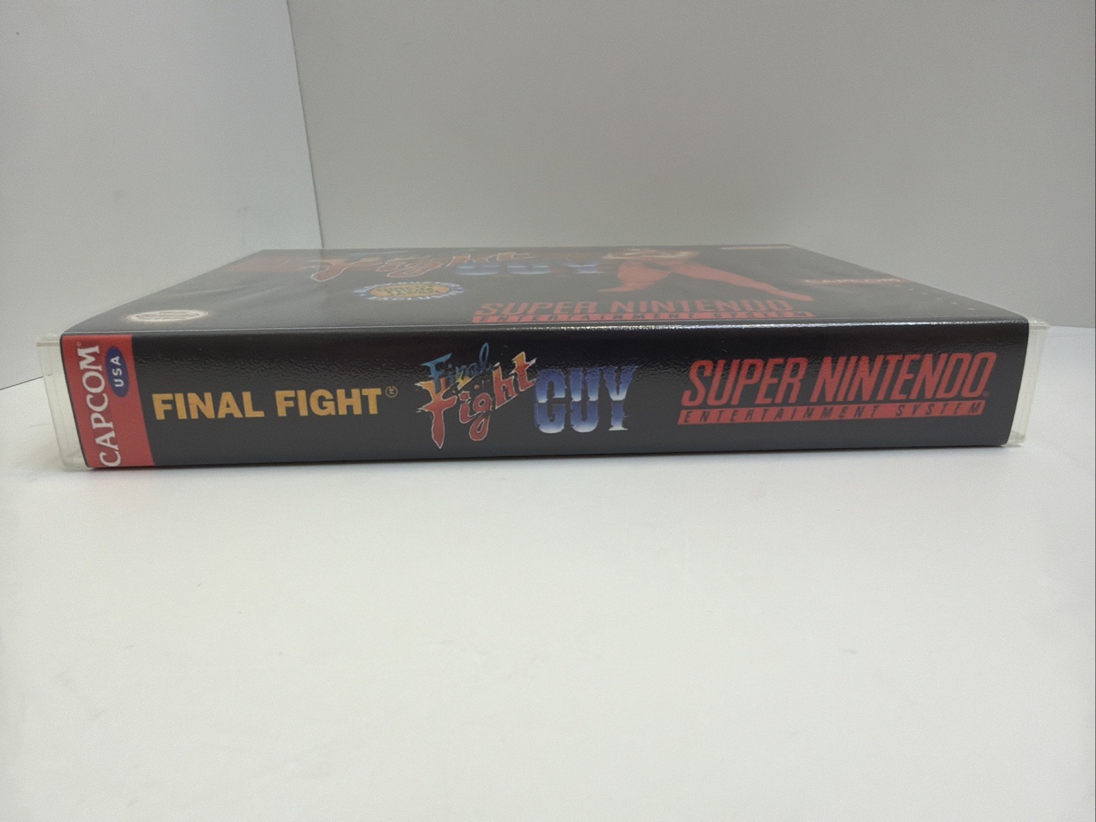 Final Fight Guy Super Nintendo Game SNES Authentic +Collector Case