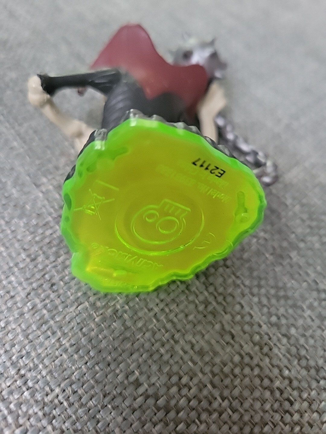 Skylanders Spyros Adventure 83981888 Ghost Roaster Figure 2011 Green Base