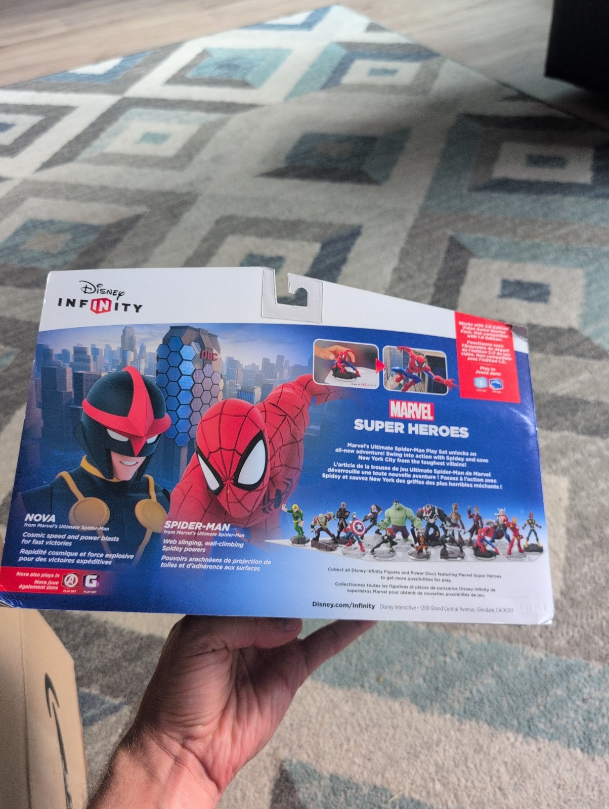 Disney Infinity 2.0 Marvel Ultimate Spider-Man Super Heroes New Sealed Play Set