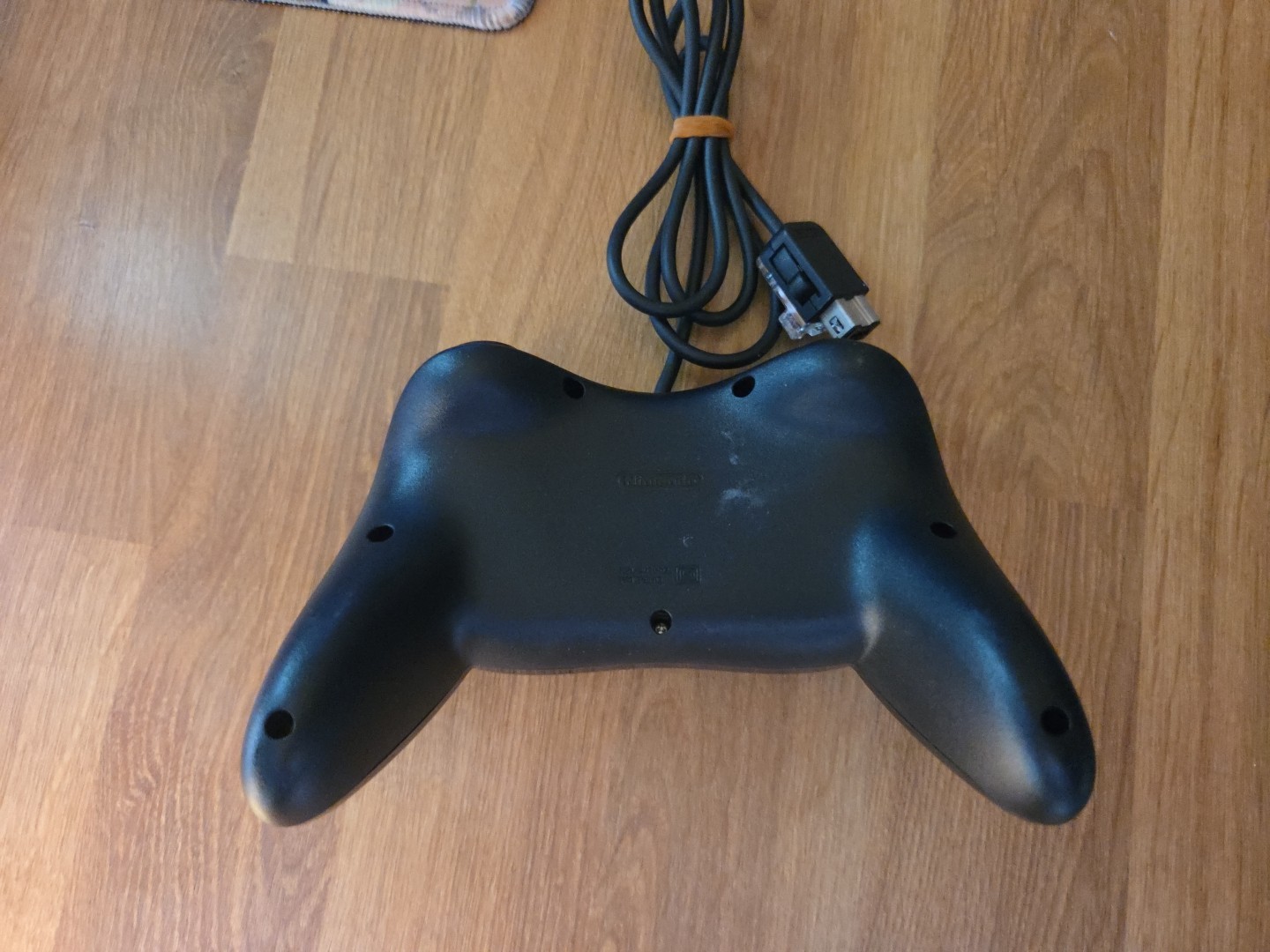 Official Nintendo Wii Pro Controller Classic Black RVL-005 OEM Tested&Working