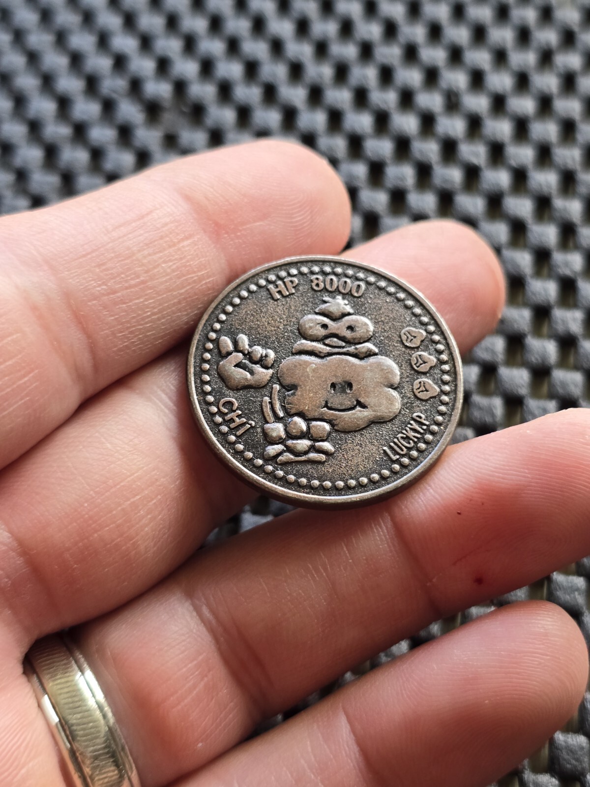 Super Mario Lucky World Coin Medal Nintendo Gachapon Rare Promo SNES GB [Lakitu]