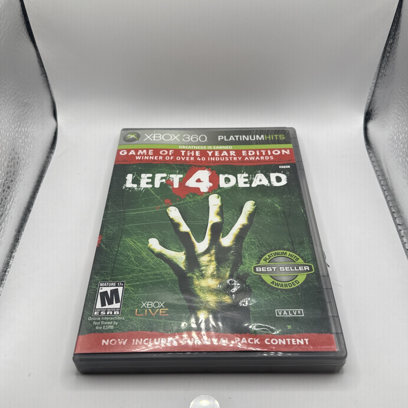 Left 4 Dead – Game of the Year Edition (Microsoft Xbox 360, 2009) Tested Working