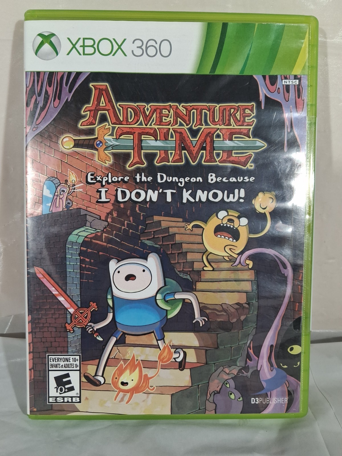 Adventure Time: Explore the Dungeon Xbox 360 Brand New