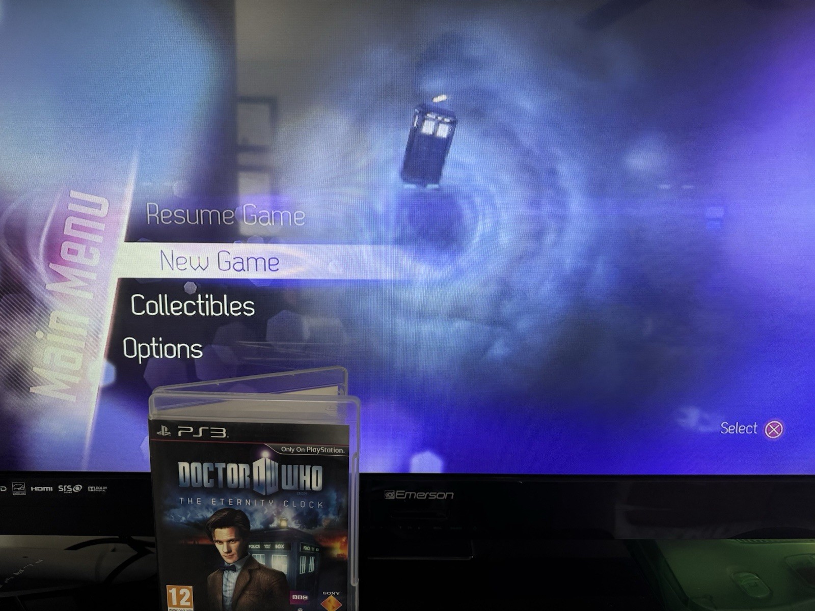 Doctor Who: The Eternity Clock (PS3, 2012) Complete CIB – Tested Works – PAL