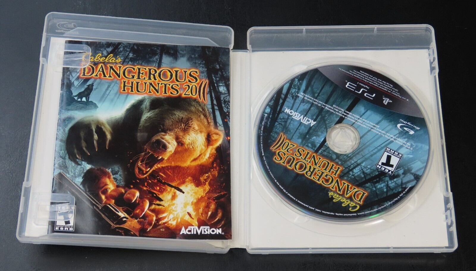 Cabela’s Dangerous Hunts 2011 PS3 PlayStation 3 Game, Case & Manual