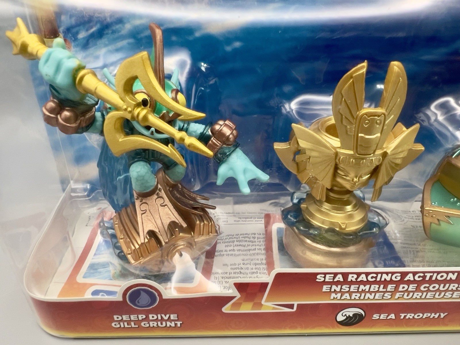 Skylander Superchargers Sea Racing Action Pack Gill Grunt Reef Ripper 2015 NIB
