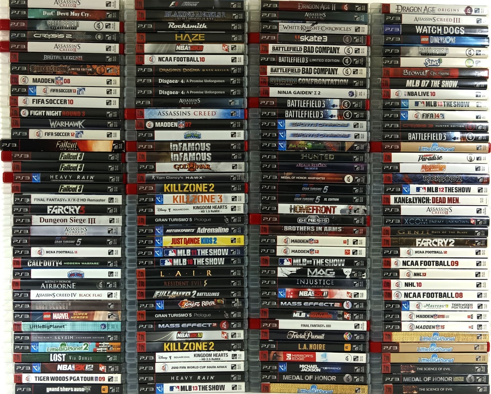 Sony PlayStation 3 PS3 Games Tested Complete – You Pick & Choose Video Game