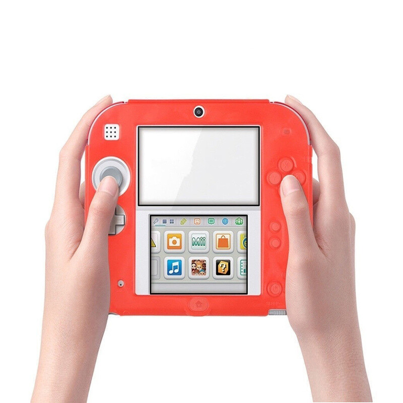 Nintendo Protective Soft Silicone Rubber Gel Skin Case Cover for Nintendo 2DS
