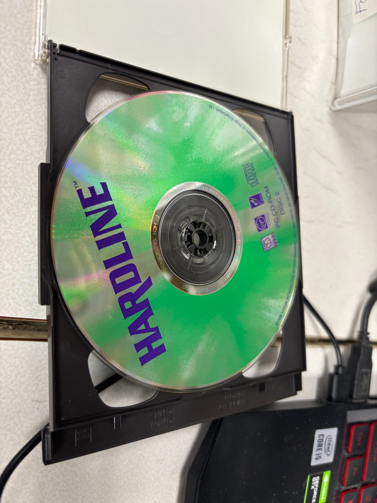 PC CD-ROM Game Hardline 2 Disc Set 1996 Untested AS-IS