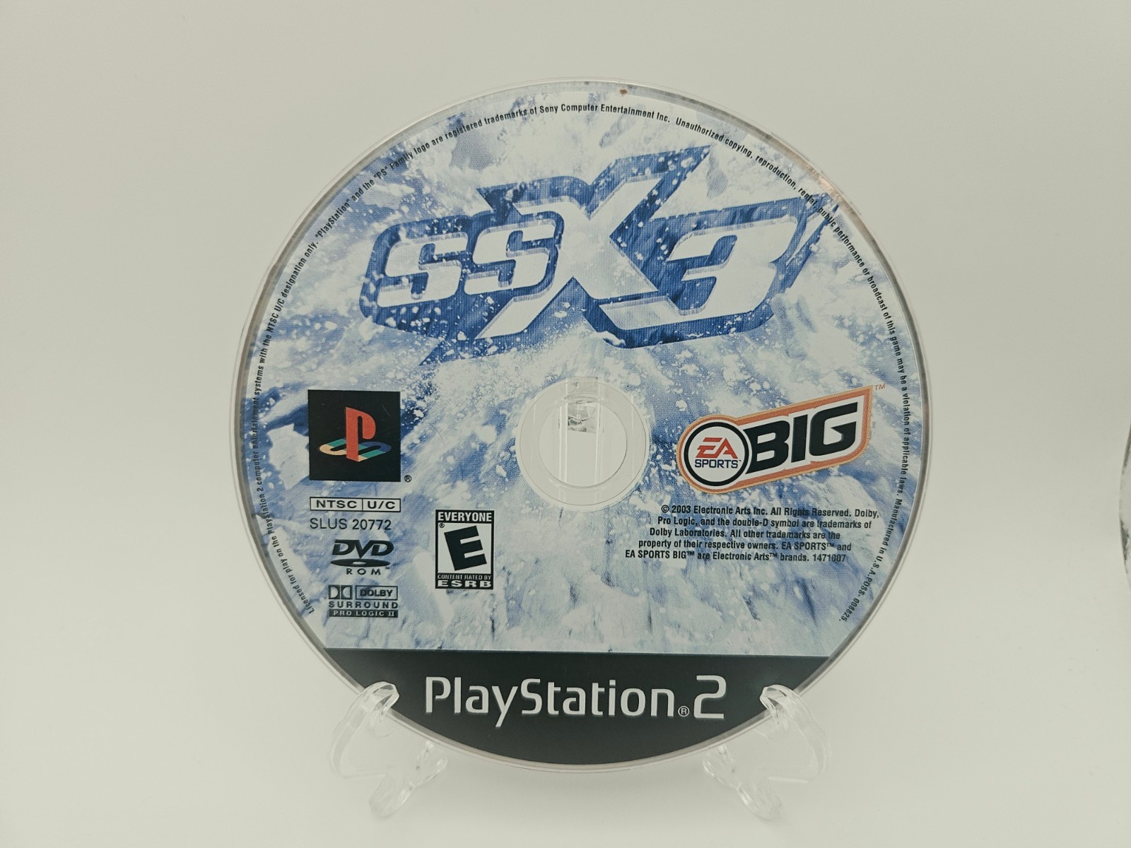 SSX 3 Black Label PlayStation 2 PS2 Complete CIB – Tested