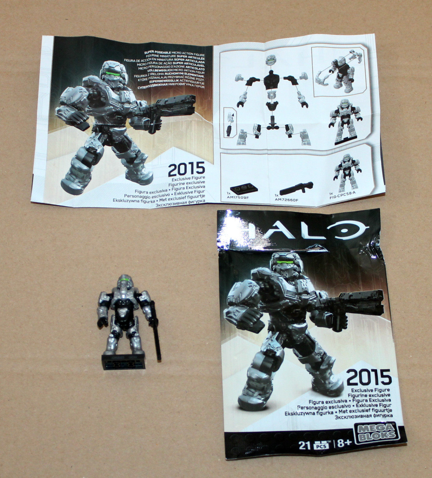 Halo Mini Exclusive Figure Mega Bloks Gamescom 2015