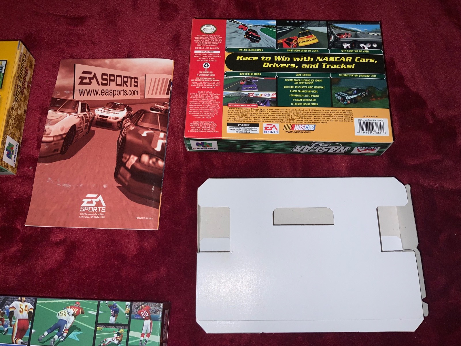 Nintendo 64 N64 Games With Boxes/Manuals Tested