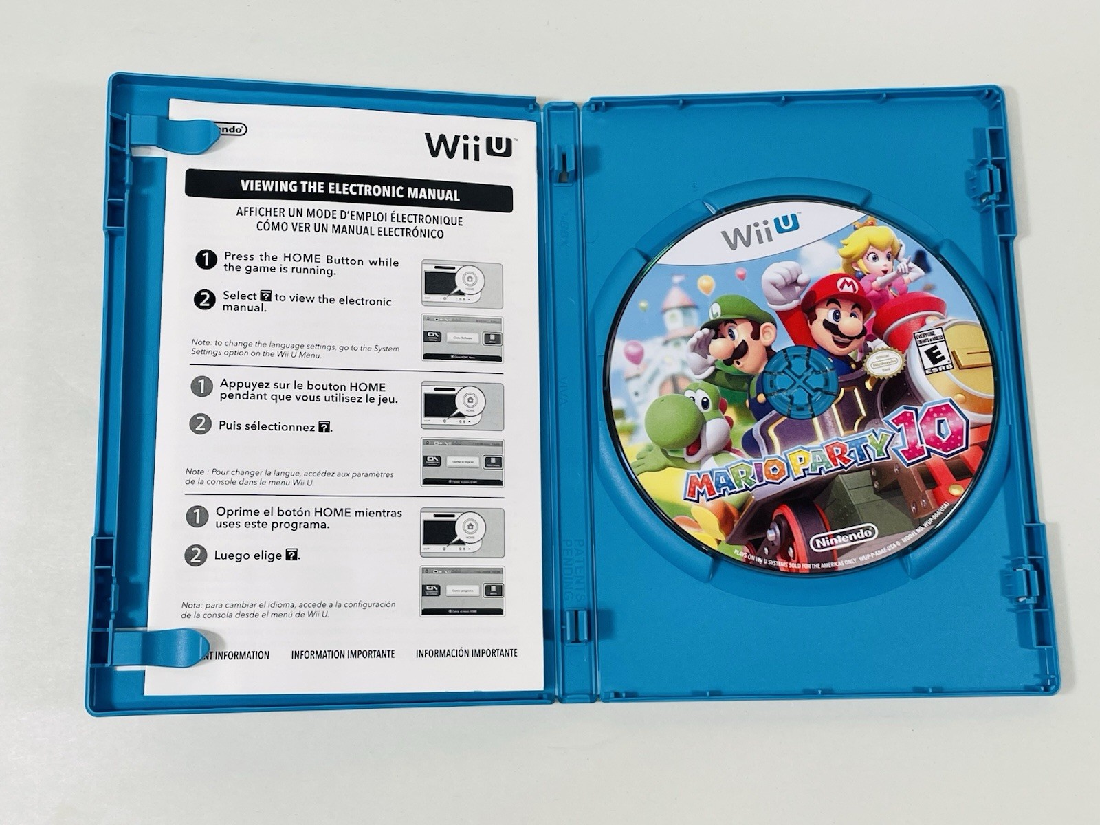 Mario Party 10 (Nintendo Wii U, 2015) Complete – Working Great