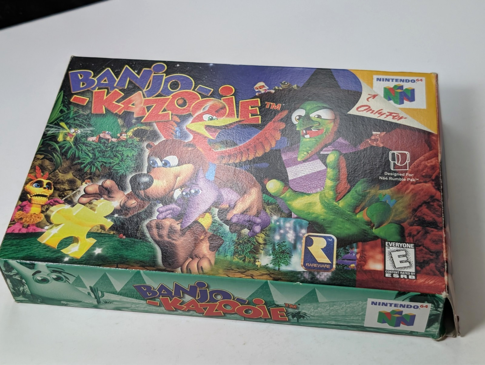 Banjo Kazooie Nintendo 64 N64 in box authentic