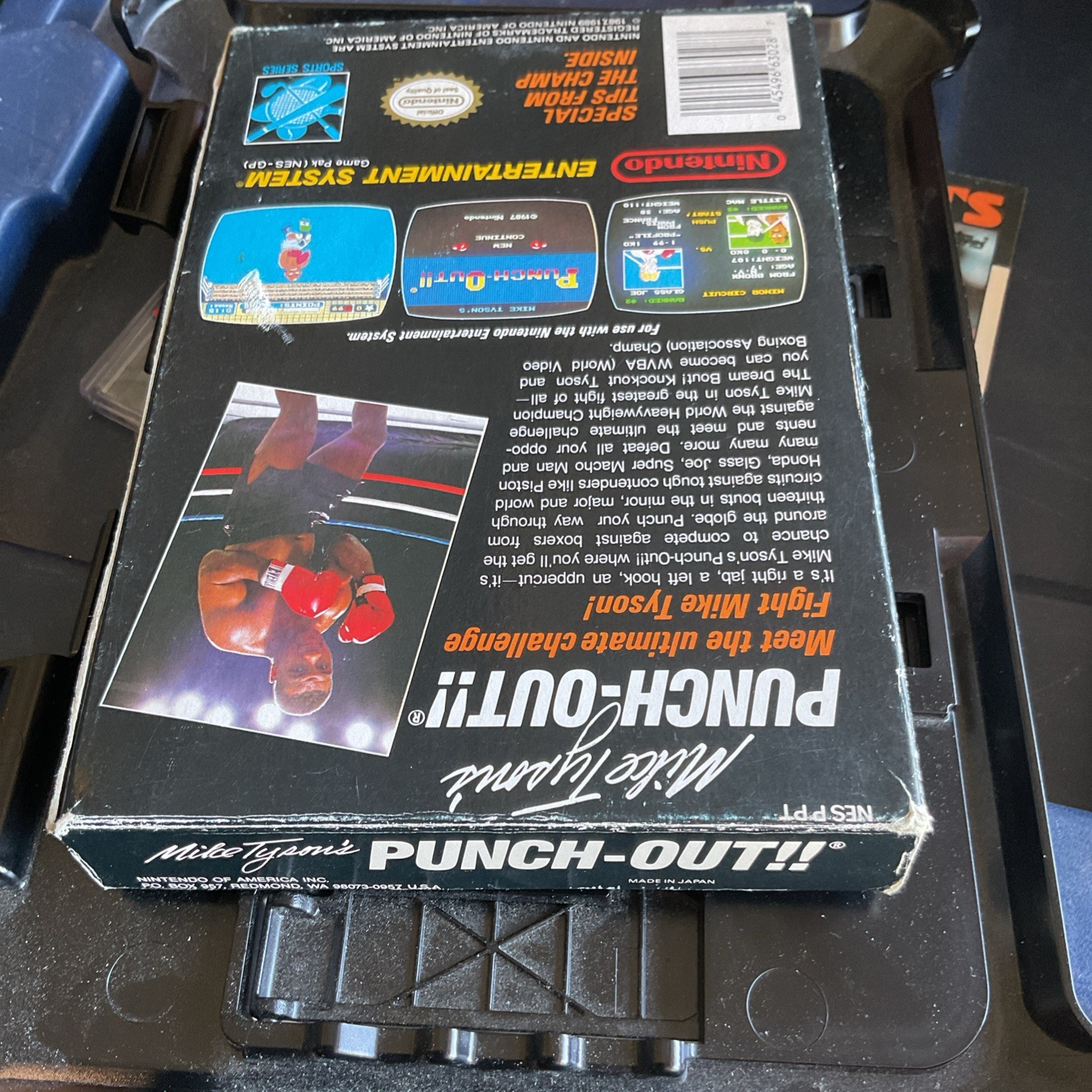 MIKE TYSON’S PUNCH-OUT!! Nintendo NES Game Complete In Box Authentic CIB