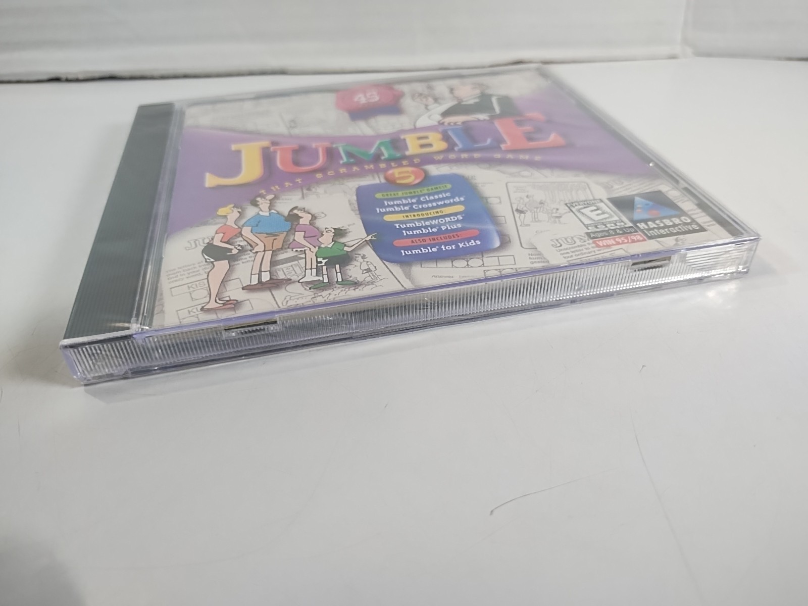 JUMBLE That Scrambled Word Game CD Win 95/98 45th Anniversary Edition **NEW**