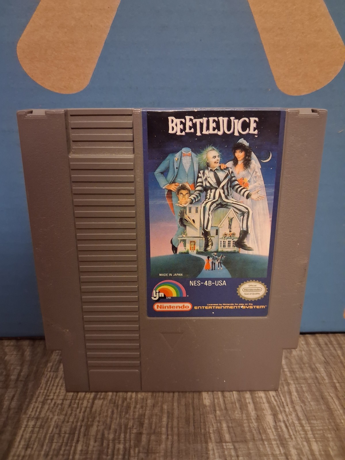 NES Beetlejuice Cleaned and Tested