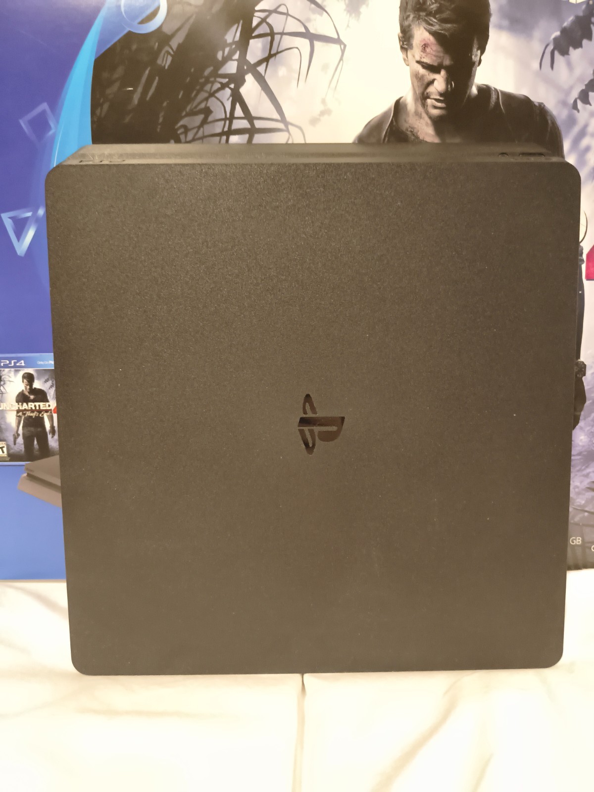 Sony PlayStation 4 Slim Video Game Console PS4 500GB Uncharted 4Bundle CUH-2015A