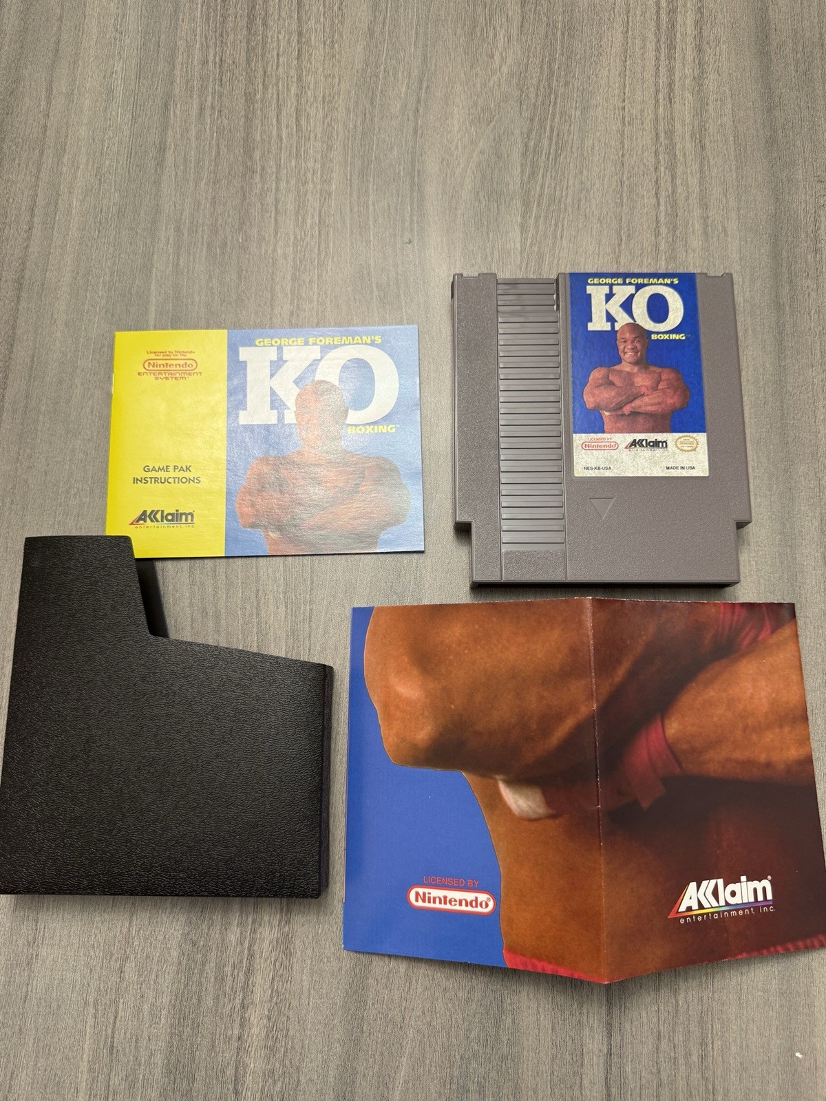 George Foreman’s KO Boxing (Nintendo Entertainment System, 1992) All Included