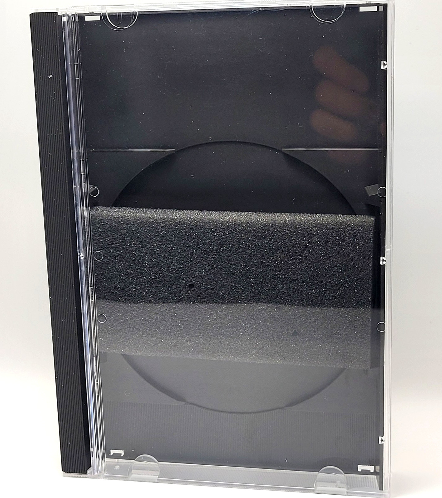 Game Case for Sega Saturn, Sega CD, or Playstation 1 + Foam Insert – NEW!