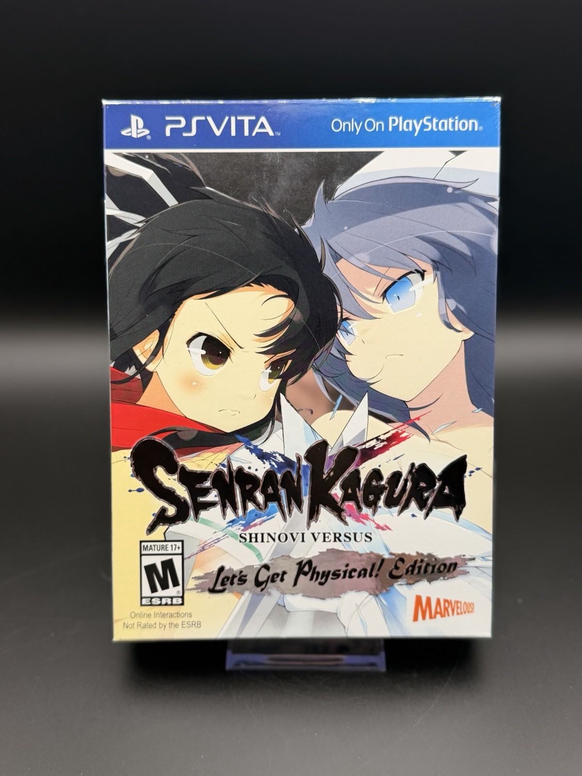 Senran Kagura Shinovi Versus Let’s Get Physical PSVita CIB-TESTED-FAST SHIPPING!