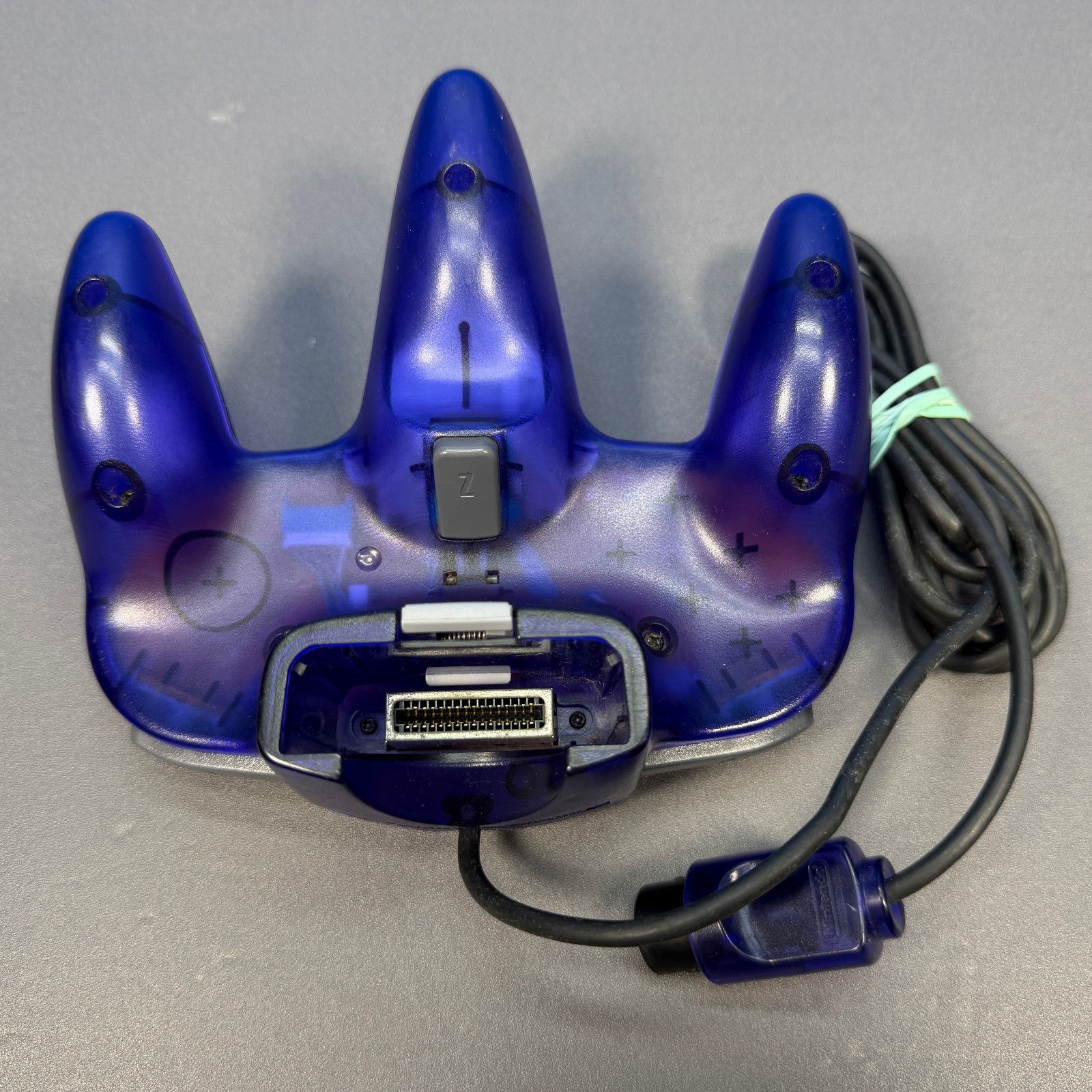 N64 NINTENDO 64 GRAPE PURPLE CONTROLLER OFFICIAL OEM HALL EFFECT TIGHT JOYSTICK