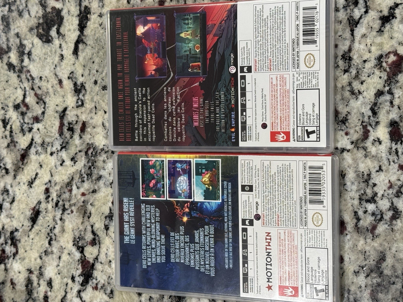 Dead Cells 1 & Return To Castlevania Edition Nintendo Switch EUC + FREE US SHIP