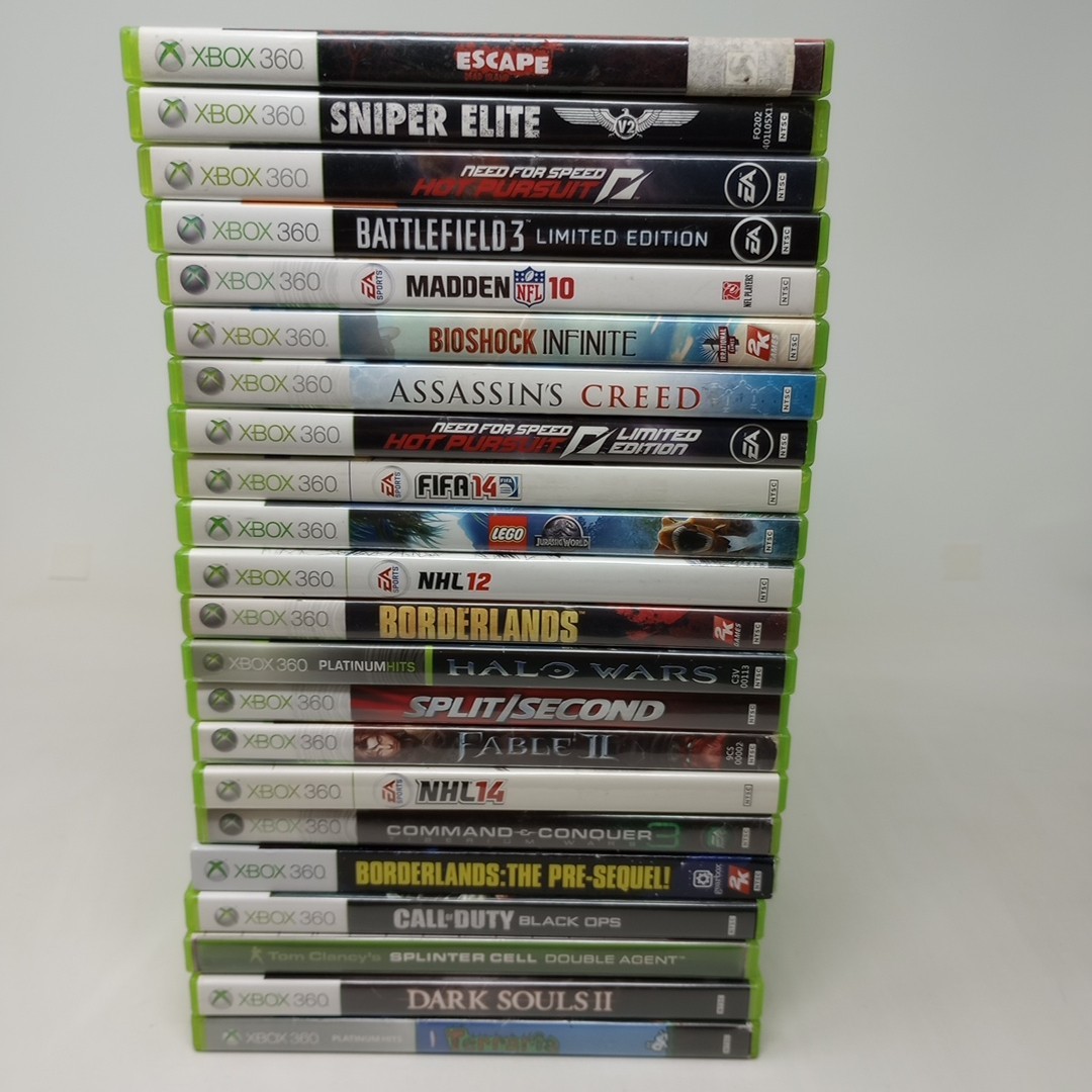 Lot Of 22 Xbox 360 Games With Cases (Many Have Manuals) UNTESTED See Pics!