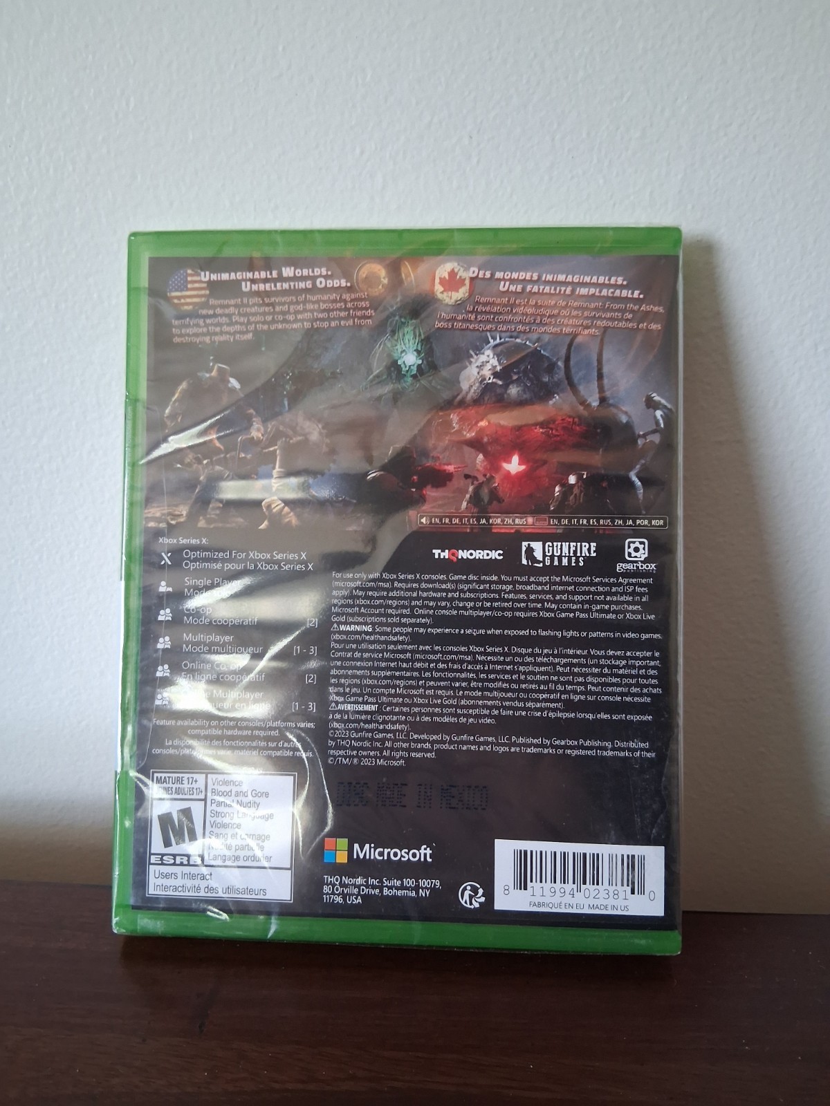 Remnant 2 – Xbox Series X (New, Sealed)
