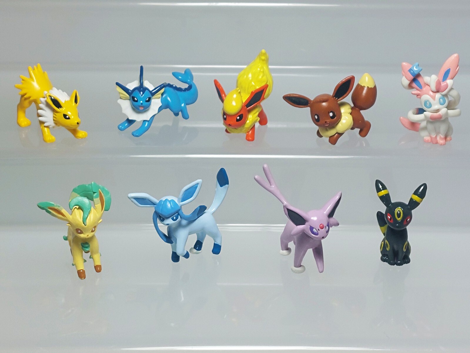 Eeveelution Pokemon Get Collections Figure Tomy T-ARTS Sylveon Umbreon 0.8-1.4in