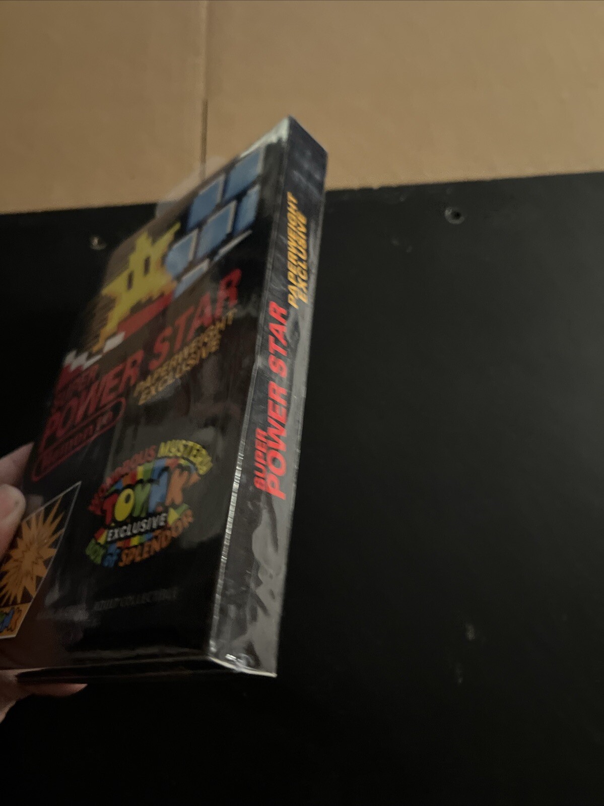 Super Mario Power Up Star Toynk Exclusive Paper Weight Nintendo Sealed Box