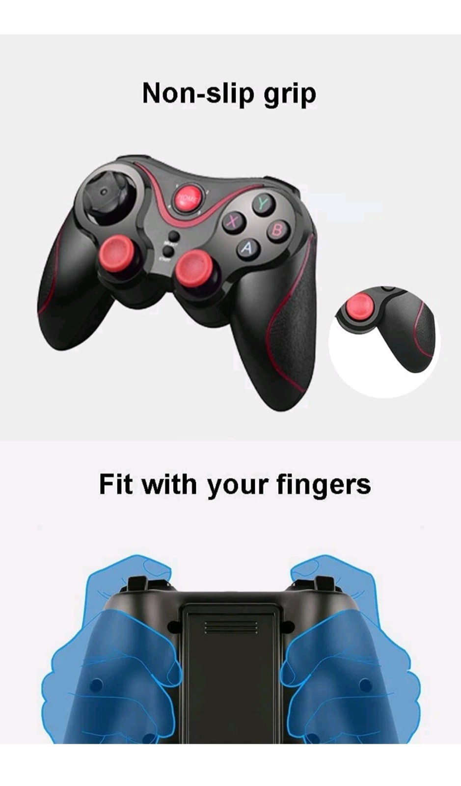 Wireless Bluetooth Mobile Controller Gamepad for IOS /Android Tablet Smart Phone