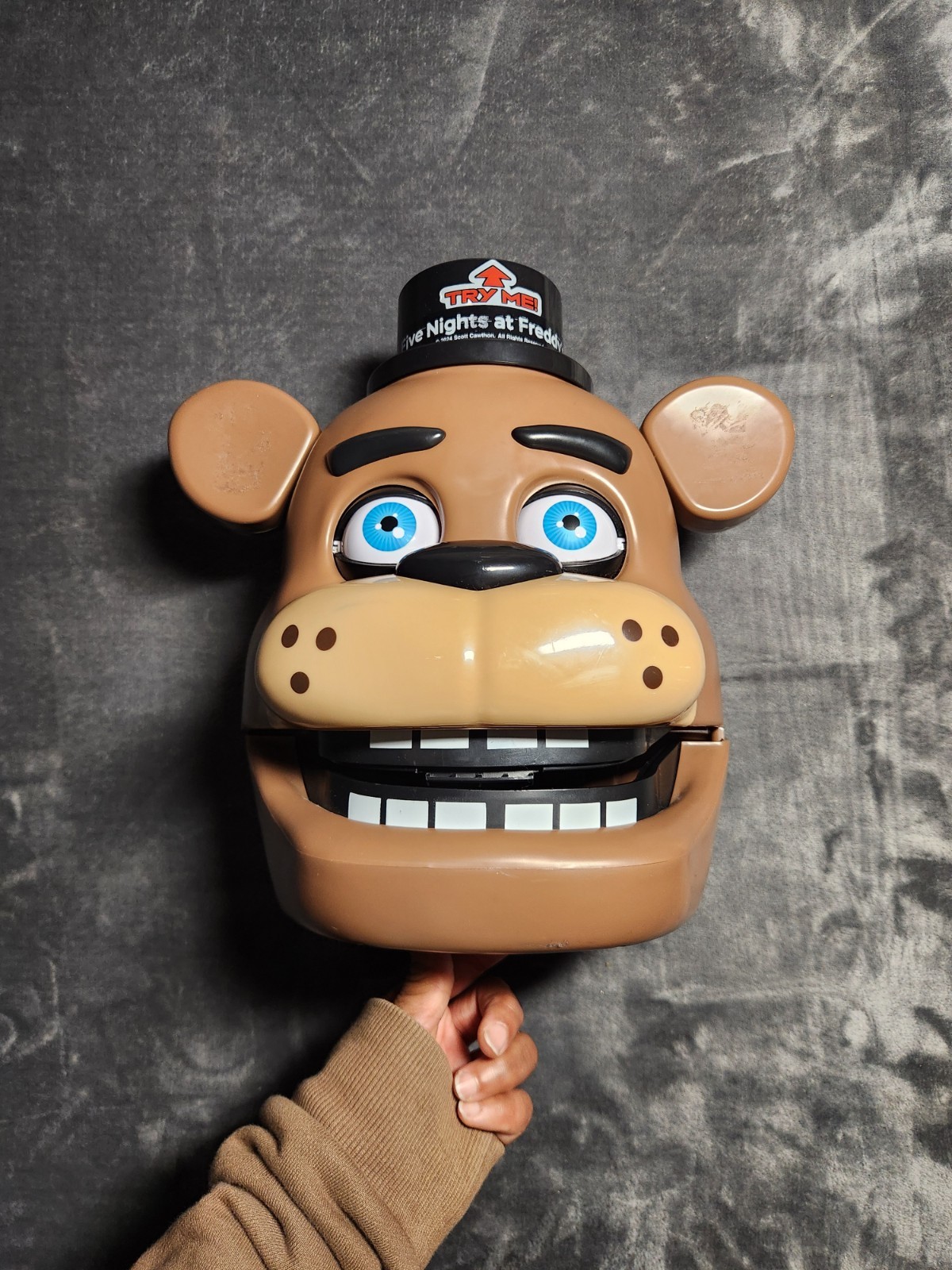 Five Nights At Freddys Freddy Fazbear Head Talking Scott Cawthon Phatmojo